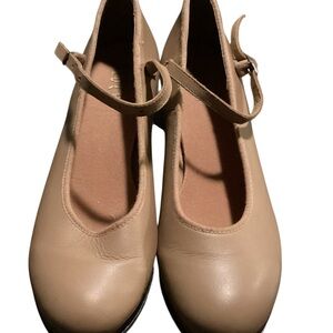 Bloch Tan Techno Tap Shoes Size 7